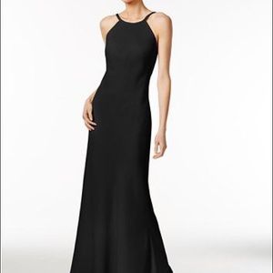 Calvin Klein Open-Back Halter Gown (Brand New)